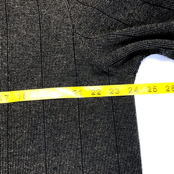 Chereskin Polo Sweater 1/4 Zip Vintage Y2K Green Gray L Mens Sweatshirt +Tee 80s - Picture 7 of 11